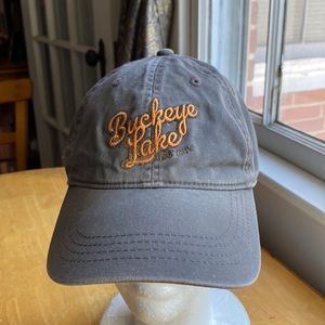 Buckeye Lake brewery baseball style hat in pre-owned condition